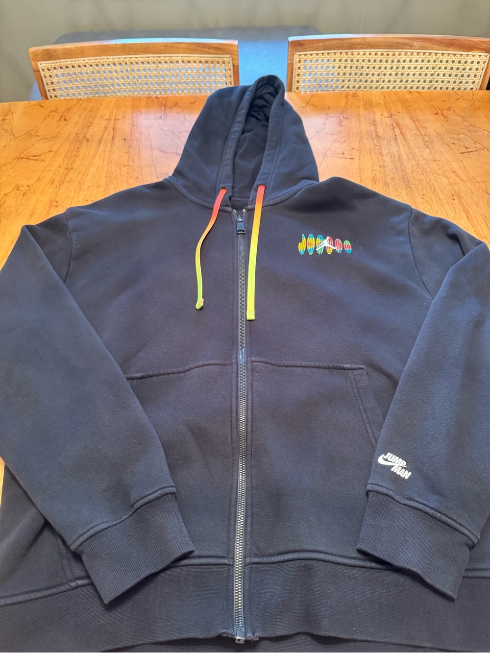 Nike Jordan Flight MVP Mens Full-Zip Hoodie Sweatshirt
